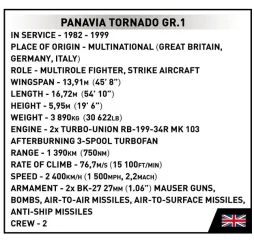 Cobi Klocki Panavia Tornado GR.1 520 elementów