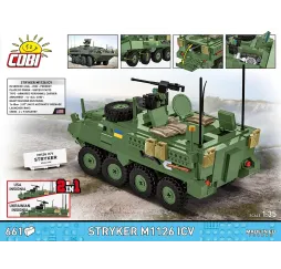 Cobi Klocki Stryker M1126 ICV 661 klocków