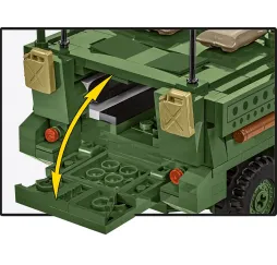 Cobi Klocki Stryker M1126 ICV 661 klocków