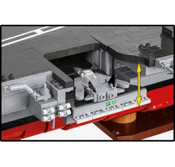 Cobi Klocki CVN-65 Aircraft Carrier 6131 klocków