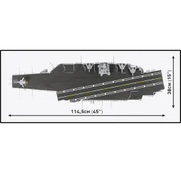 Cobi Klocki CVN-65 Aircraft Carrier 6131 klocków
