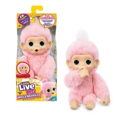 Cobi Maskotka interaktywna Little Live Pets - Mini Małpka Luna Lemon