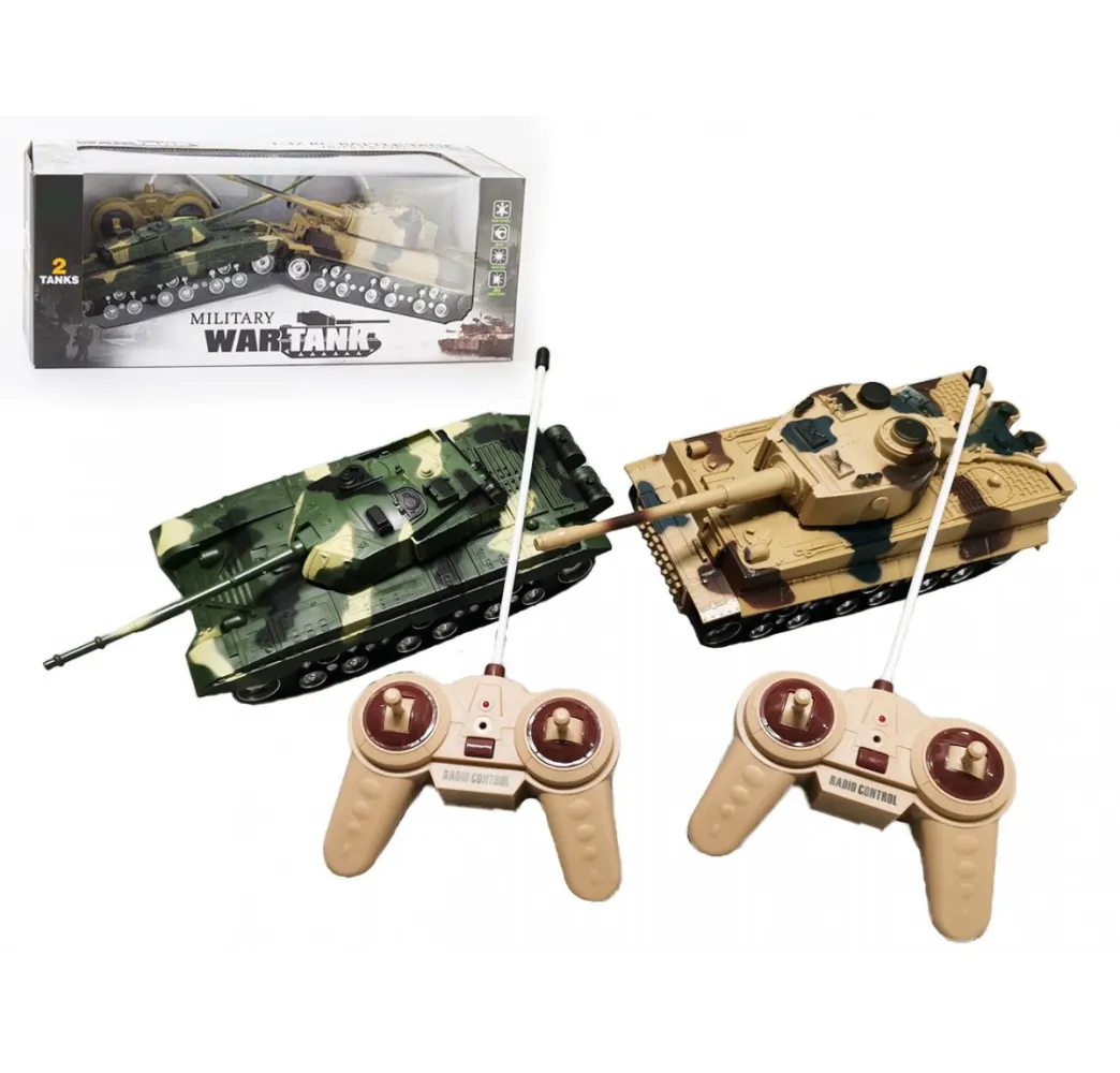 Madej Dwa Czołgi walczące zdalnie sterowane R/C