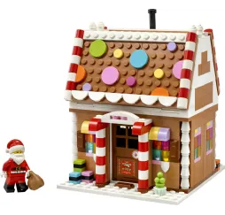 LEGO Klocki Iconic 40809 Świąteczna chatka z piernika