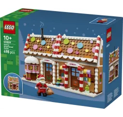 LEGO Klocki Iconic 40809 Świąteczna chatka z piernika