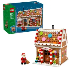 LEGO Klocki Iconic 40809 Świąteczna chatka z piernika