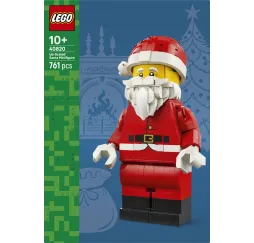 LEGO Klocki Iconic 40820 Powiększona minifigurka Świętego Mikołaja