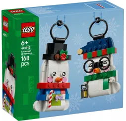 LEGO Klocki Iconic 40812 Ozdoby z bałwankami