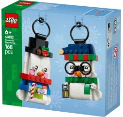 LEGO Klocki Iconic 40812 Ozdoby z bałwankami