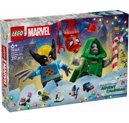 LEGO Klocki Super Heroes Marvel - kalendarz adwentowy
