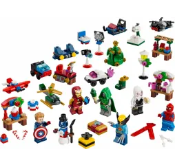 LEGO Klocki Super Heroes Marvel - kalendarz adwentowy