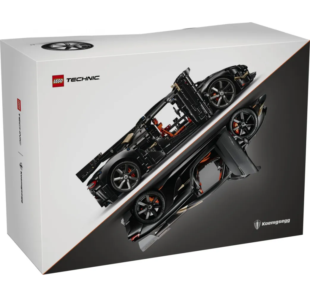 LEGO Klocki Technic 42232 Koenigsegg Sadairs Spear Megacar