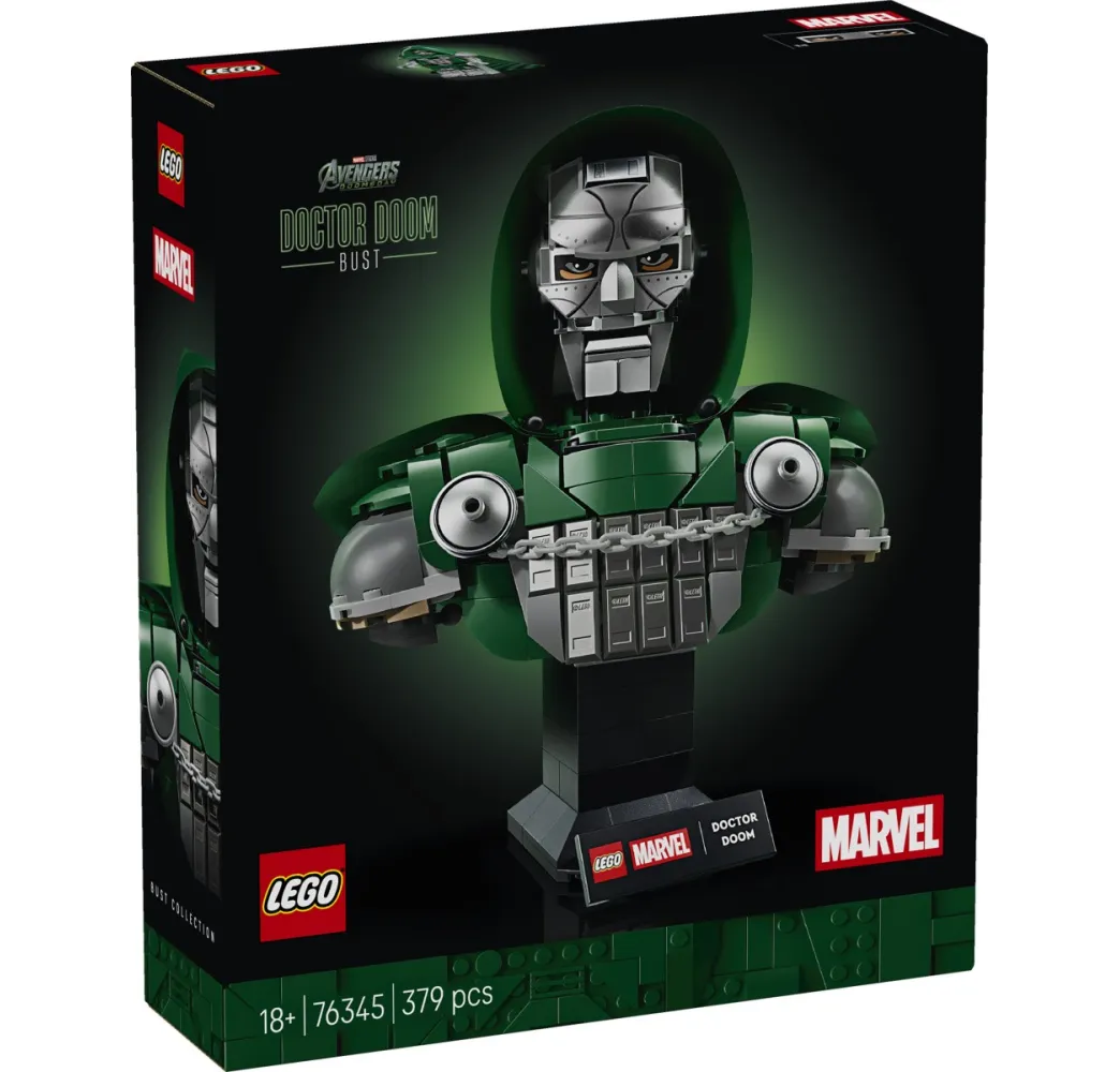 LEGO Klocki Super Heroes 76345 Popiersie Doktora Dooma