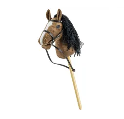 Milly Mally Koń na kiju Hobby Horse Dark Brown brązowy