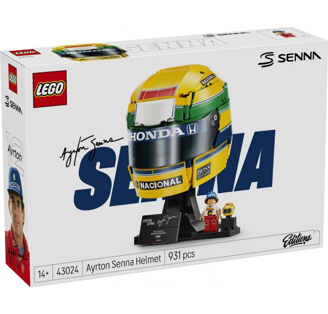 LEGO Klocki Editions 43024 Kask Ayrton Senna