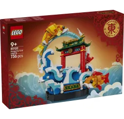 LEGO Klocki 80120 Karp przeskakujący przez Smoczą Bramę