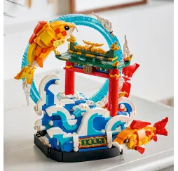 LEGO Klocki 80120 Karp przeskakujący przez Smoczą Bramę