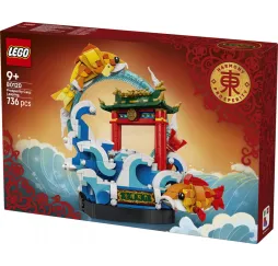 LEGO Klocki 80120 Karp przeskakujący przez Smoczą Bramę