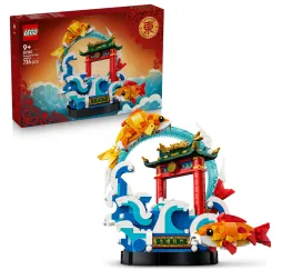 LEGO Klocki 80120 Karp przeskakujący przez Smoczą Bramę