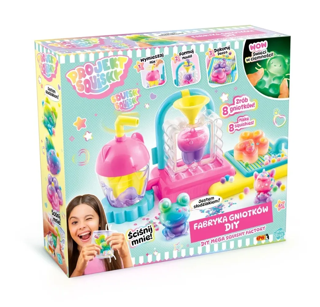 Epee Zestaw kreatywny Projekt Squishy Fabryka Gniotków DIY