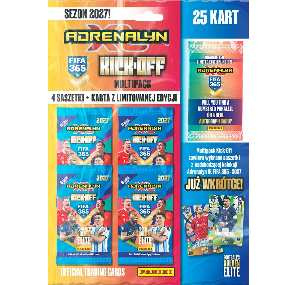 Panini Karty FIFA 365 2027 Multipack Kick off