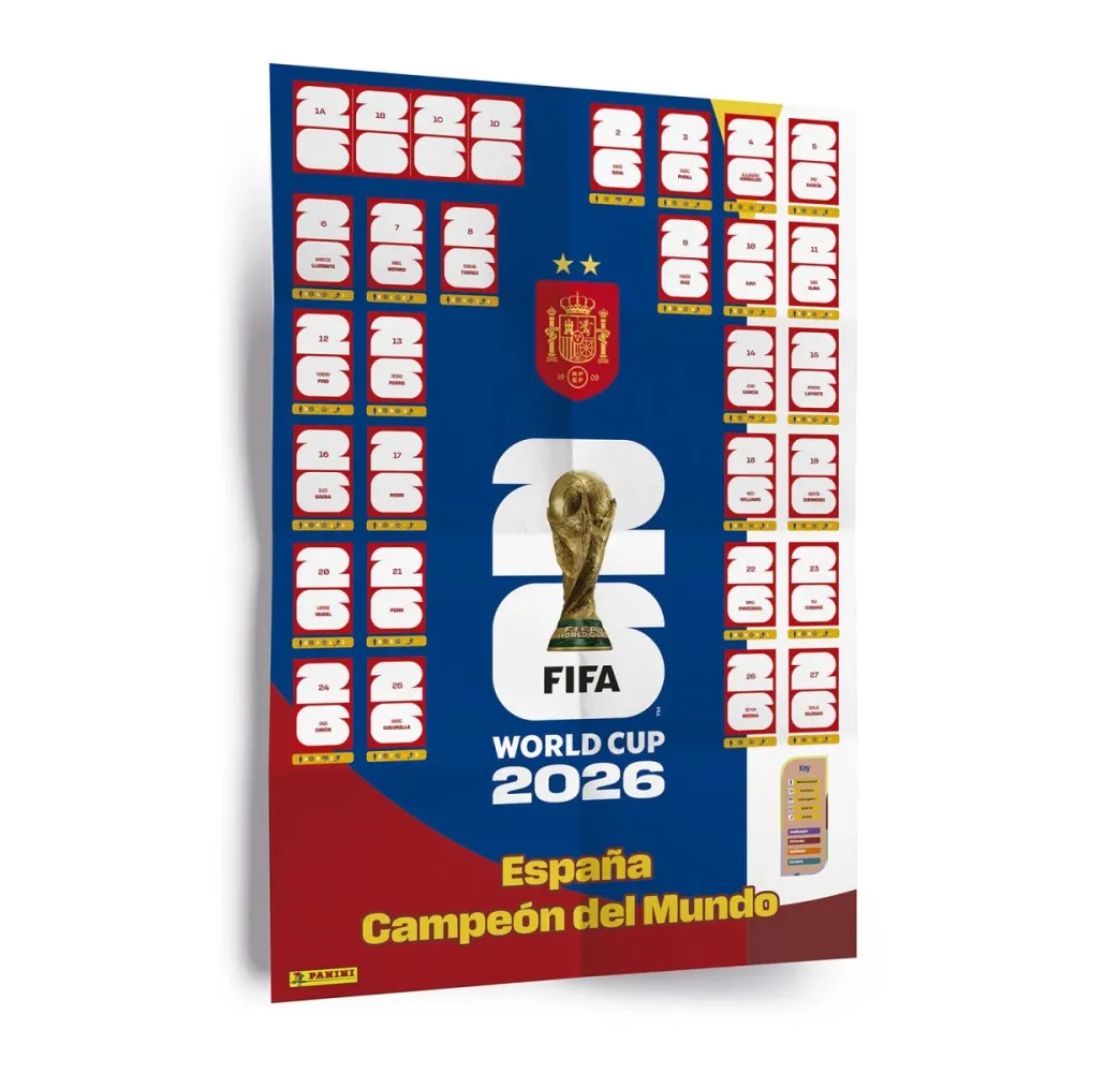 Panini FIFA World Cup 2026 Plakat z naklejkami