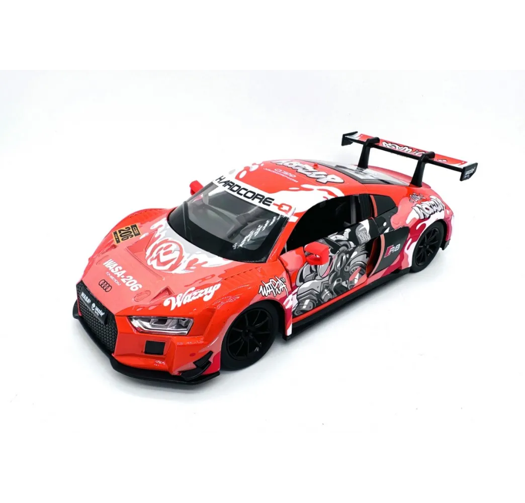Pulio Auto MSZ 1/24 Audi R8 LMS światło dźwięk