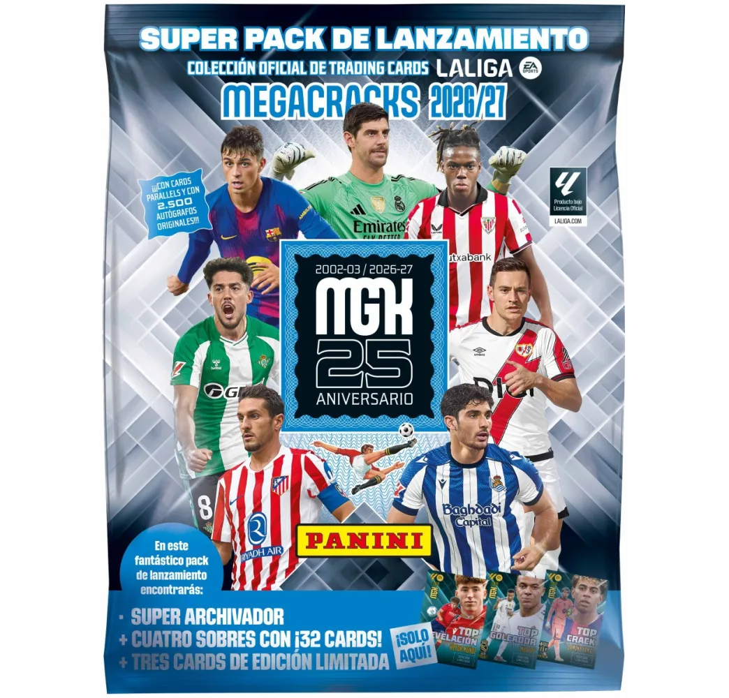 Panini Karty La Liga 2027 Megazestaw