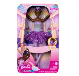 Lalka Barbie Dreamtopia Baletnica Magiczne światełka Brunetka