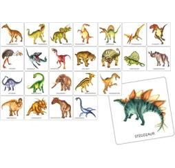 Gra Memory Dinozaury