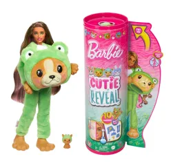 Lalka Barbie Cutie Reveal Piesek - Żaba