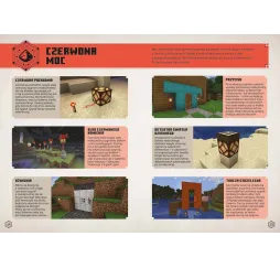 Książeczka Minecraft Podręcznik czerwonego kamienia