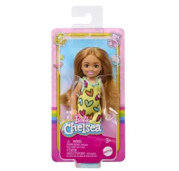 Lalka Barbie Chelsea Sukienka w serca