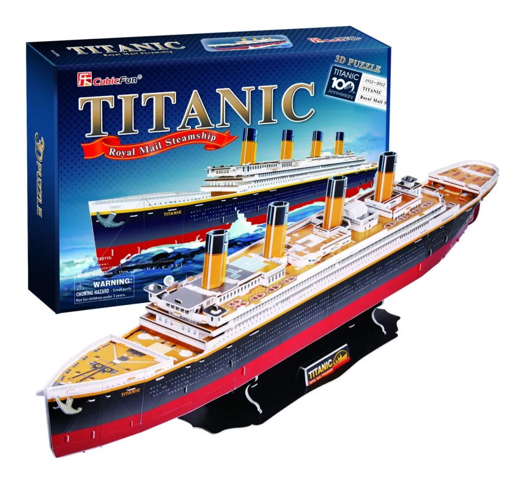 Puzzle 3D Titanic Duży