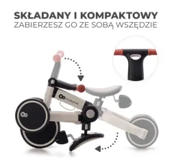 Rowerek trójkołowy 4TRIKE SILVER GREY