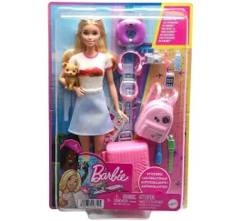 Lalka Barbie Malibu w podróży