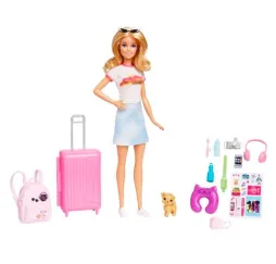 Lalka Barbie Malibu w podróży