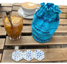 Gra Honeycombs Blue