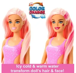 Lalka Barbie Pop Reveal Owocowy sok, różowa blondynka