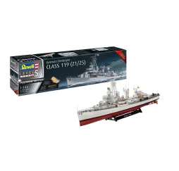 Model plastikowy Statek German Destroyer Class 119 1/144