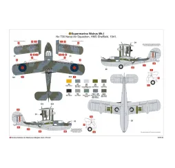 Model plastikowy Supermarine Walrus Mk.I