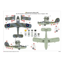 Model plastikowy Supermarine Walrus Mk.I