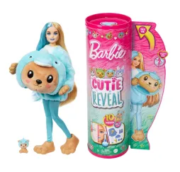 Lalka Barbie Cutie Reveal Miś - Delfin