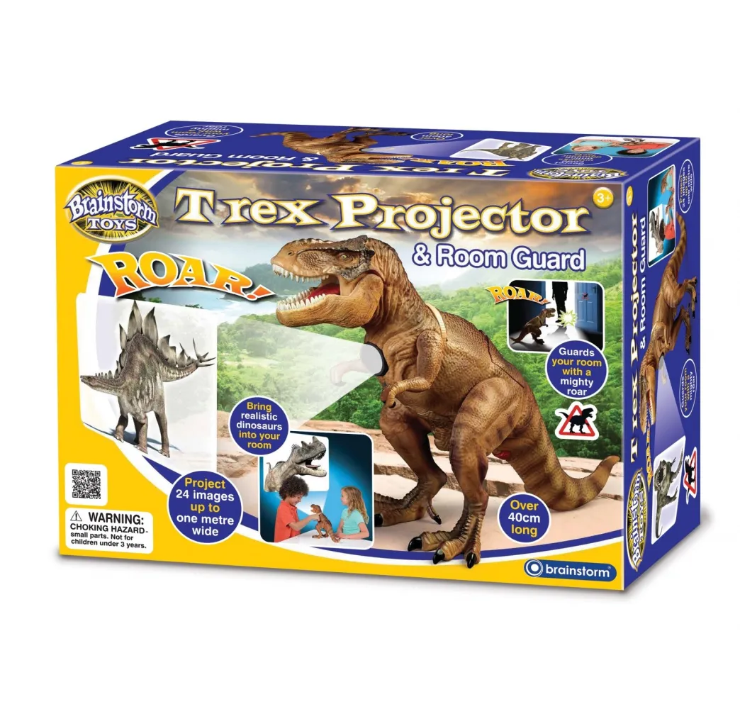 Projektor Brainstorm T-Rex - strażnik pokoju