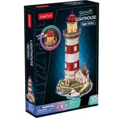 Puzzle 3D 72 elementy Latarnia wersja nocna
