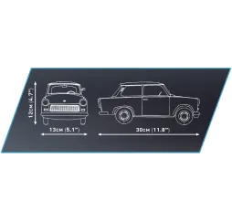 Klocki Trabant 601