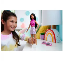 Lalka Barbie Fashionistas top z gwiazdkami