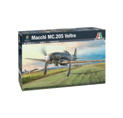 Macchi MC.205 Veltro model plastikowy 1:32 Italeri – modelarstwo