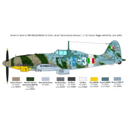 Macchi MC.205 Veltro model plastikowy 1:32 Italeri – modelarstwo