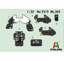 Macchi MC.205 Veltro model plastikowy 1:32 Italeri – modelarstwo